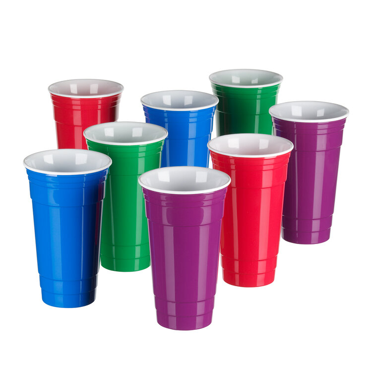 Party Cup Set Juego de Vasos de 946ml, 8 juegos — Imagen 2 de 4