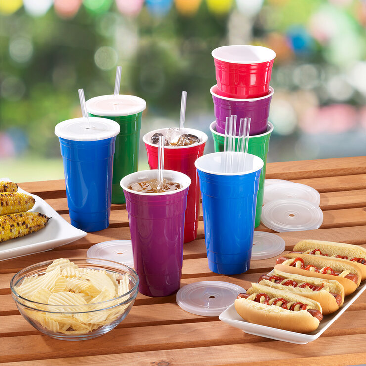 Party Cup Set Juego de Vasos de 946ml, 8 juegos — Imagen 1 de 4