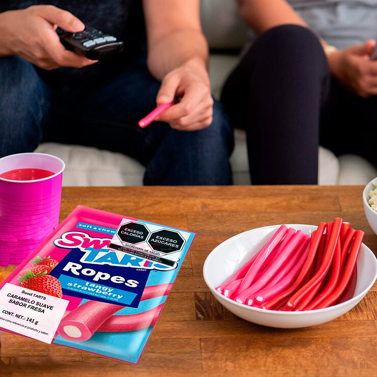 Sweetarts Caramelos Suaves Sabor Fresa 141 g — Imagen 2 de 3