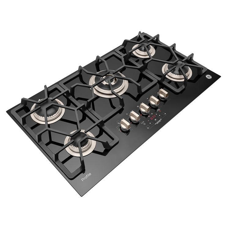 Ge Profile Parrilla a gas 90cm con 5 quemadores — Imagen 2 de 4