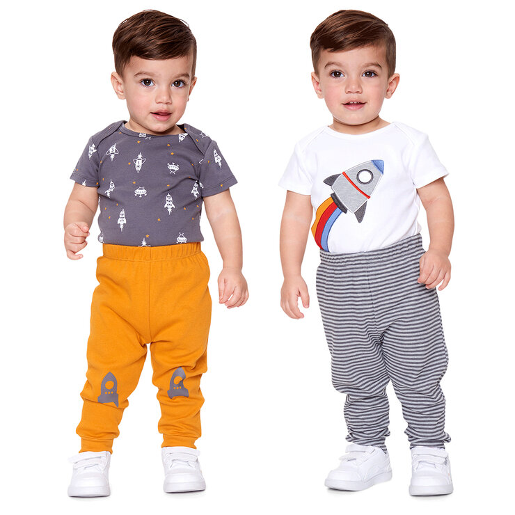 Pekkle Conjunto 4 piezas para Bebé Varias Tallas y Colores — Imagen 2 de 4