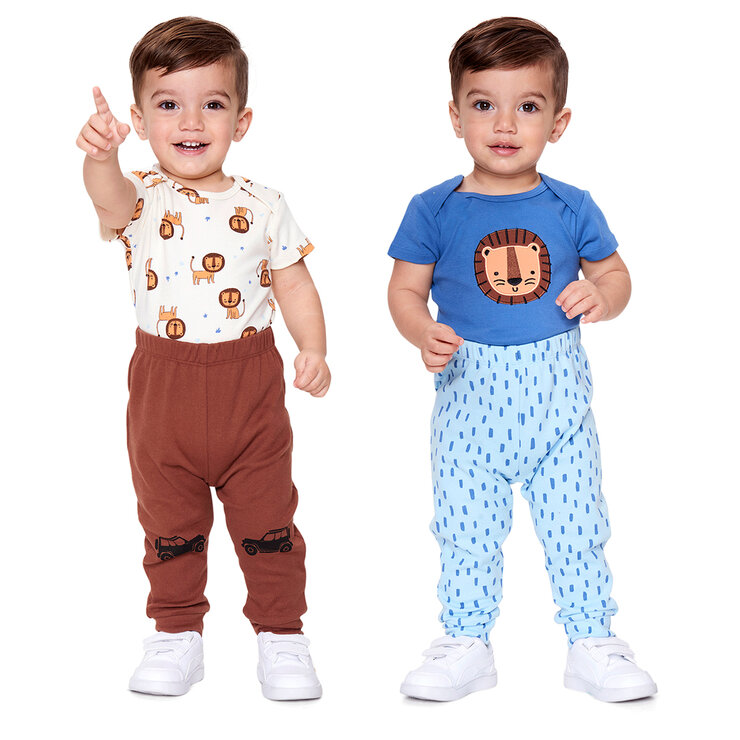 Pekkle Conjunto 4 piezas para Bebé Varias Tallas y Colores — Imagen 3 de 4