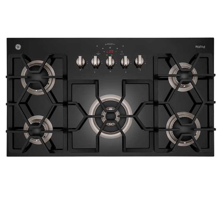 Ge Profile Parrilla a gas 90cm con 5 quemadores — Imagen 1 de 4