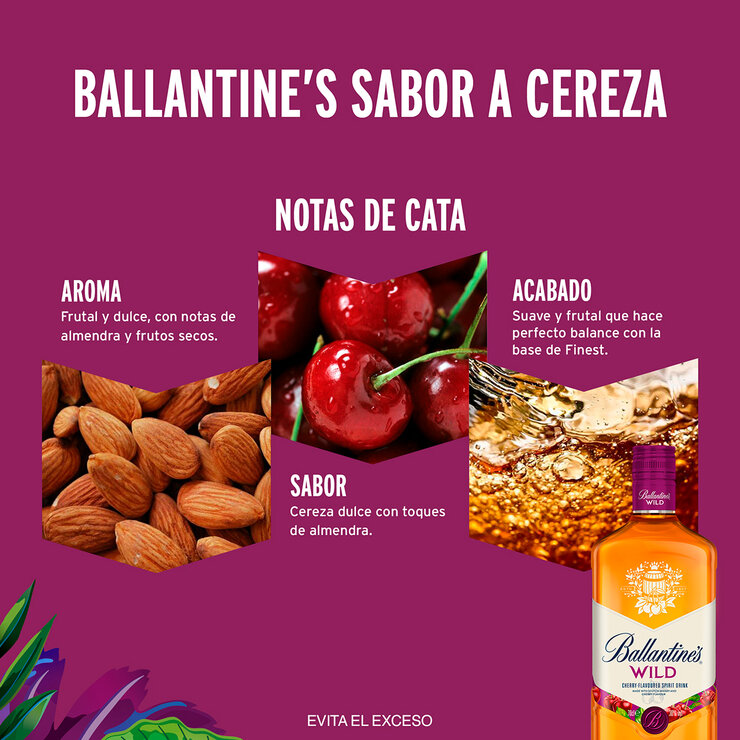 Whisky Ballantine's Wilde 700ml — Imagen 2 de 2