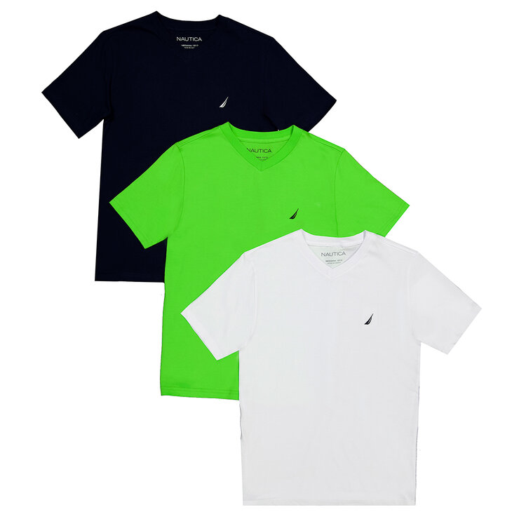 Nautica Playera 3 piezas para Niños Varias Tallas y Colores — Imagen 2 de 2