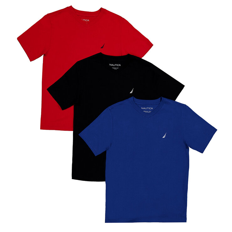 Nautica Playera 3 piezas para Niños Varias Tallas y Colores — Imagen 1 de 2