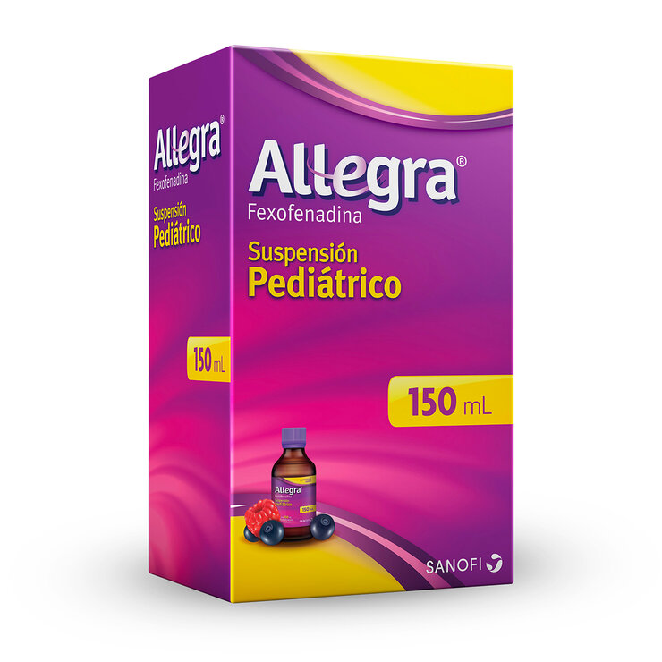 Allegra Suspensión Pediátrica 150 ml — Imagen 1 de 3