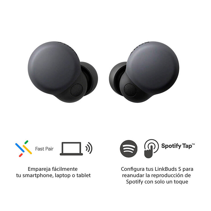 Sony LinkBuds S Audífonos Inalámbricos Noise Cancelling Negro  — Imagen 3 de 4