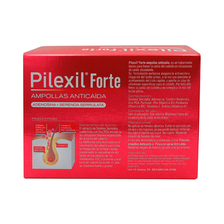 Pilexil Forte Ampolletas Anticaída  — Imagen 2 de 4