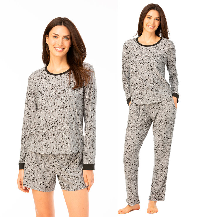 Steve Madden Pijama para Dama 3 Piezas Varias Tallas y Colores — Imagen 2 de 4