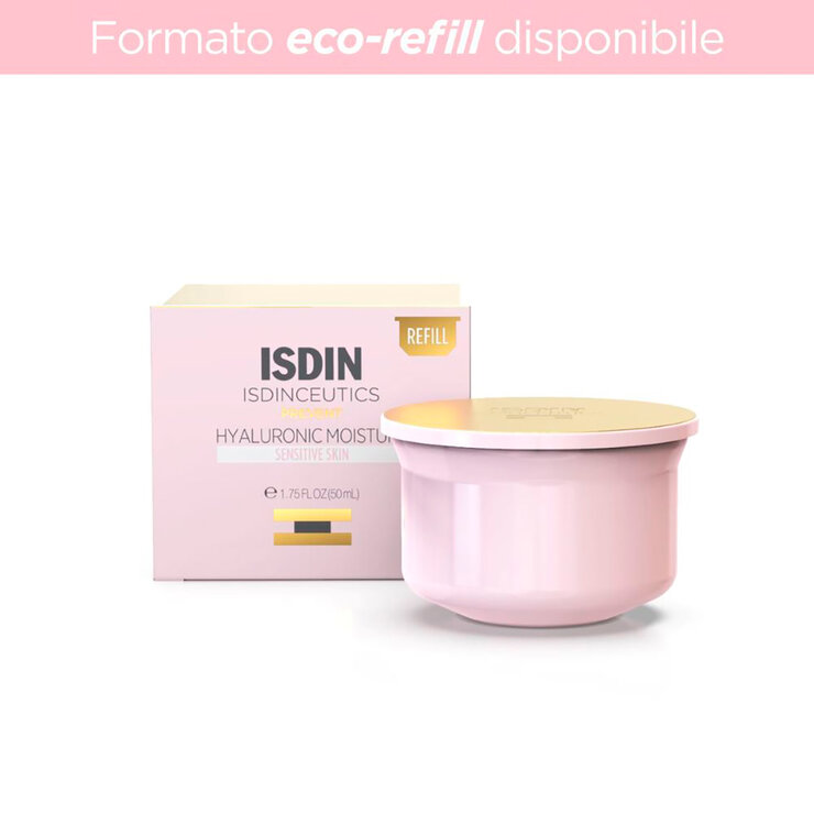 Isdinceutics Refill Hyaluronic Crema Hidratante para piel sensible 50g — Imagen 2 de 3