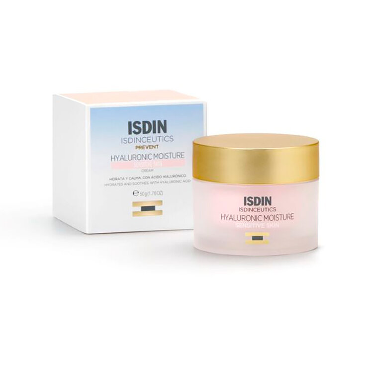 Isdinceutics Hyaluronic Crema Hidratante para piel sensible 50g — Imagen 3 de 4