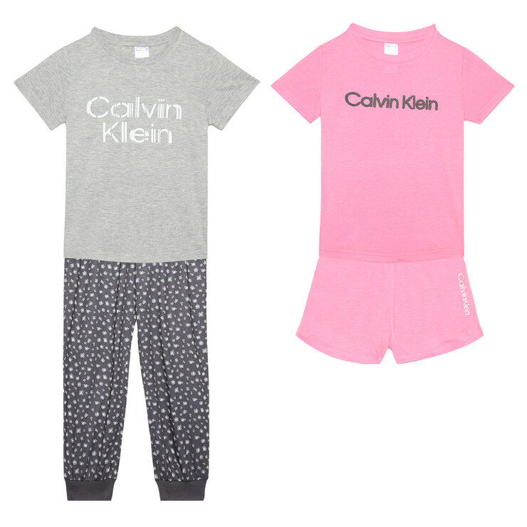 Calvin Klein Pijama 4 piezas para Niños o Niñas Varias Tallas y Colores — Imagen 3 de 4