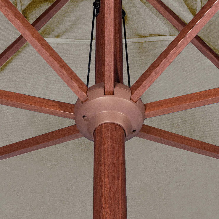Seasons Sentry, Sombrilla para Jardín de 3.05 m — Imagen 3 de 4