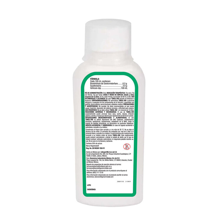 Tukol-D Jarabe para la tos 125ml Adulto — Imagen 3 de 4