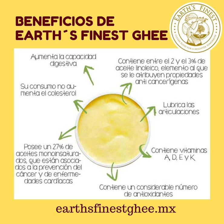 Earth's Finest Ghee Mantequilla Clarificada 900 g — Imagen 2 de 3