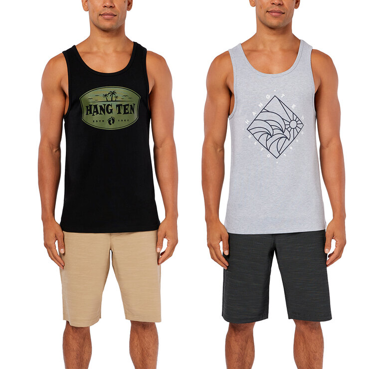 Hang Ten Playera para Caballero 2 piezas Varias Tallas y Colores — Imagen 1 de 3