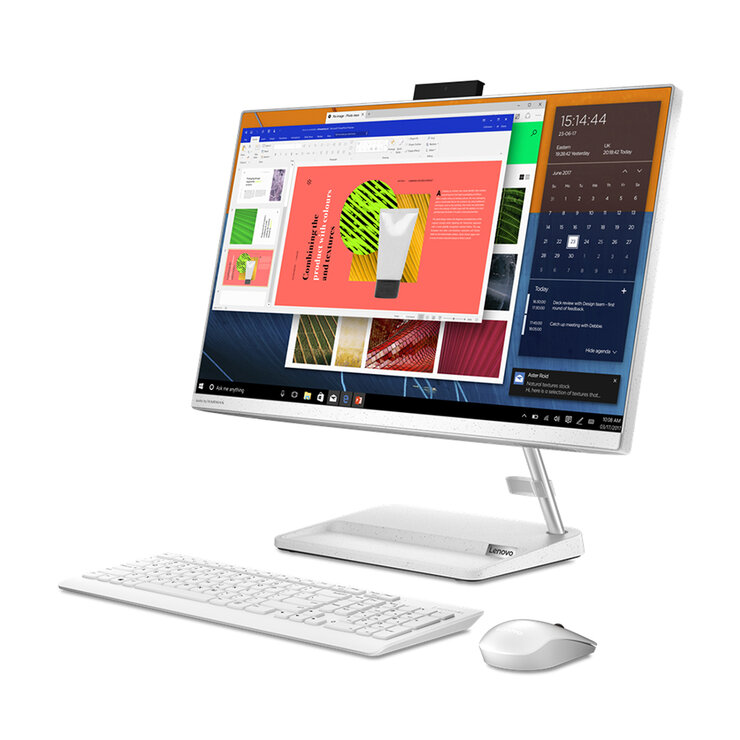 Lenovo AIO 23.8''  Intel® Pentium® Gold 7505 8GB + 1TB HDD — Imagen 4 de 4
