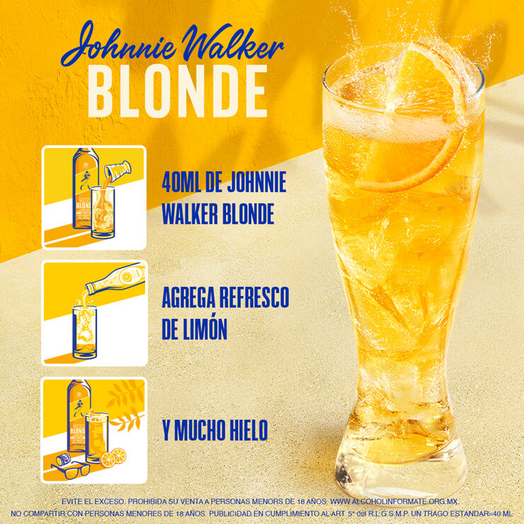 Whisky Johnnie Walker Blonde 700 ml — Imagen 3 de 4