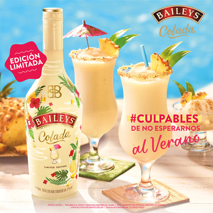 Crema Irlandesa Bailey's Colada 700 ml — Imagen 3 de 3