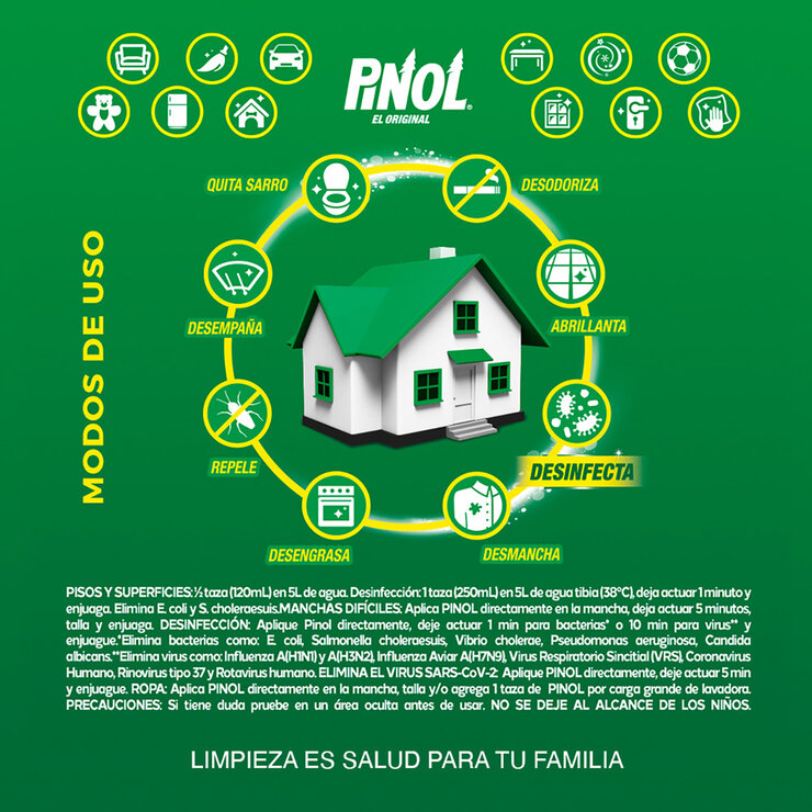 Pinol El Original Multilimpiador Desinfectante 5.1 l — Imagen 2 de 3