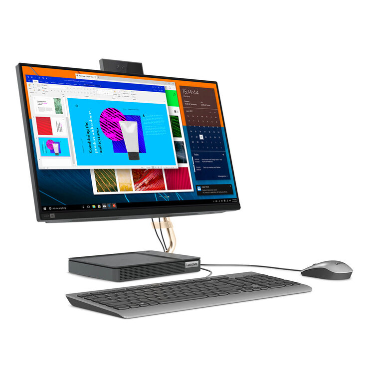 Lenovo AIO 23.8" AMD Ryzen™ 7 5700U 12GB + 512GB SSD  — Imagen 4 de 4