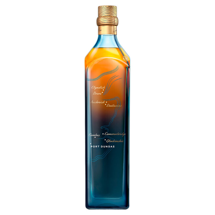 Whisky Johnnie Walker Blue Ghost & Rare Dundas 750ml — Imagen 3 de 4