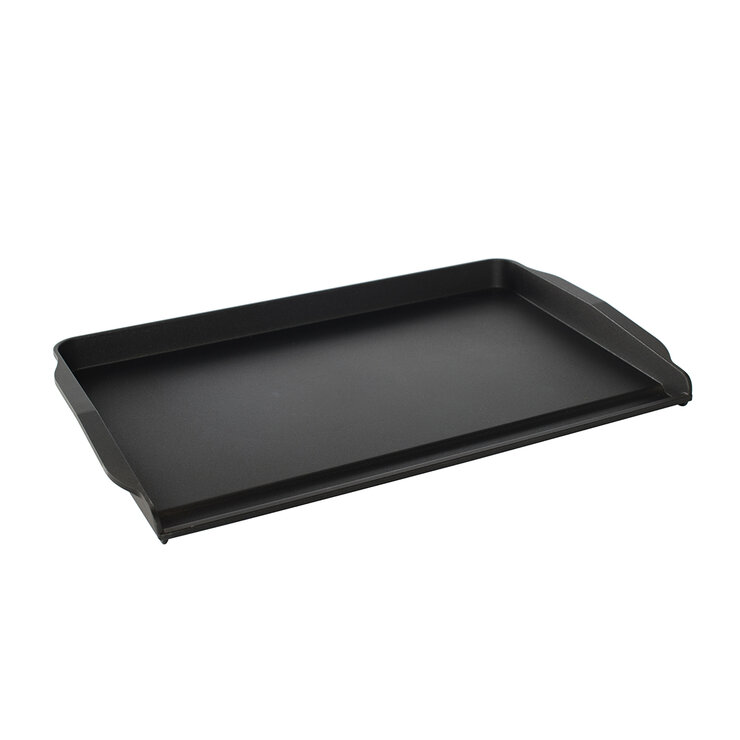 Nordic Ware Plancha Doble Con Protector Contra Salpicaduras — Imagen 3 de 3