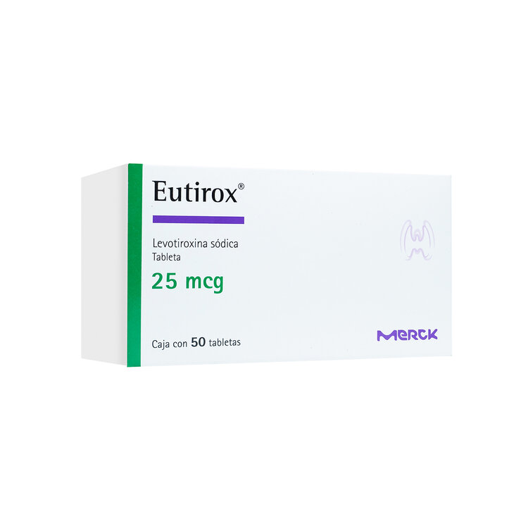 Eutirox 25 mg 50 Tabletas — Imagen 3 de 4