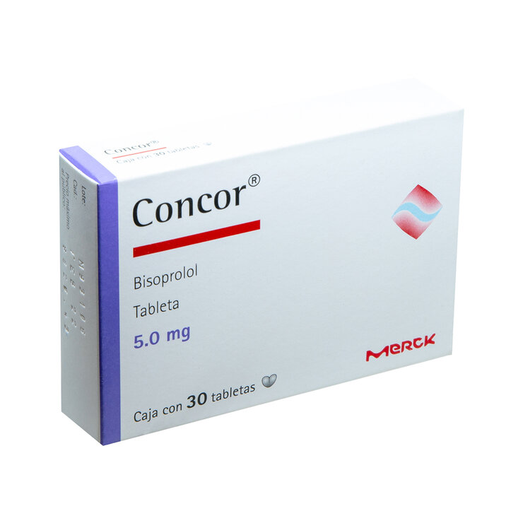 Concor 5.0 mg 30 Tabletas — Imagen 2 de 3