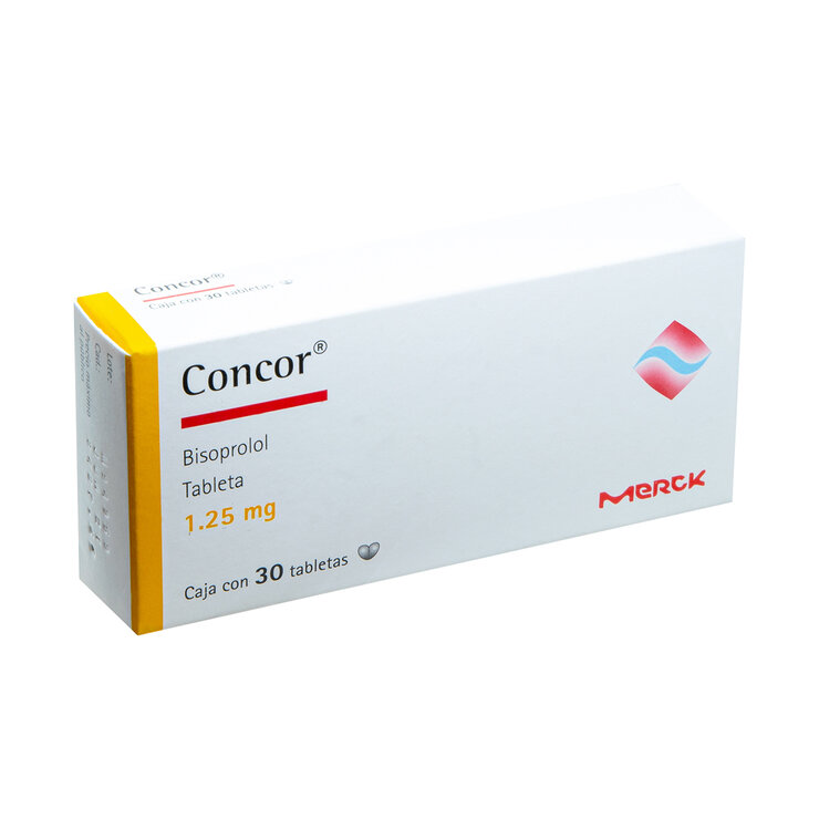 Concor 1.25 mg 30 Tabletas — Imagen 4 de 4