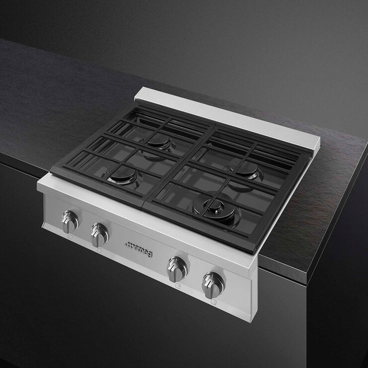 Smeg Parrilla de gas 76cm — Imagen 2 de 4