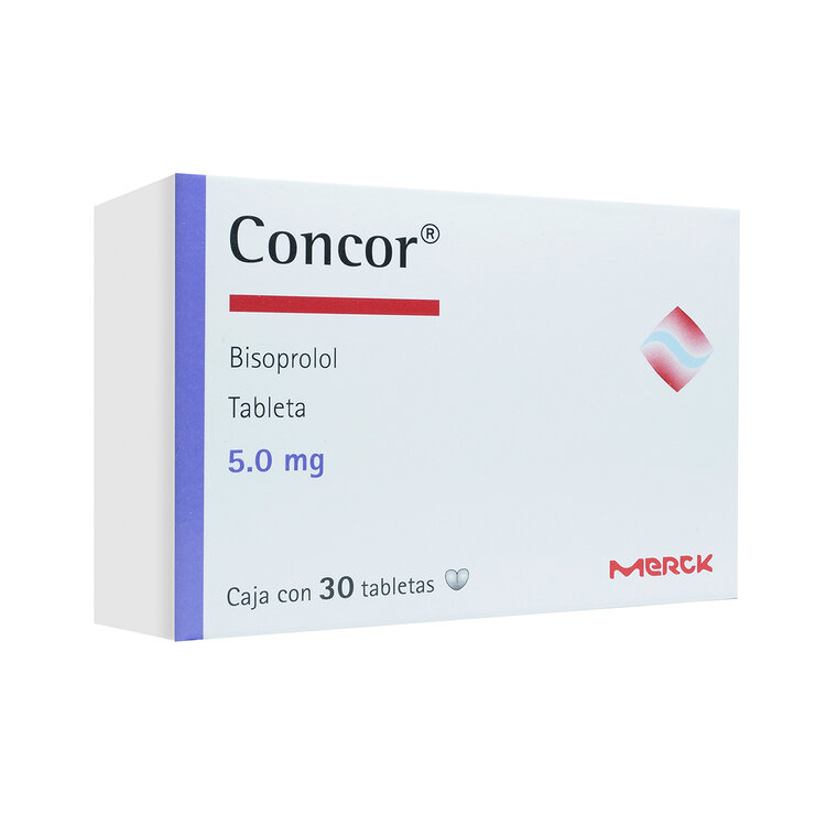 Concor 5.0 mg 30 Tabletas — Imagen 3 de 3