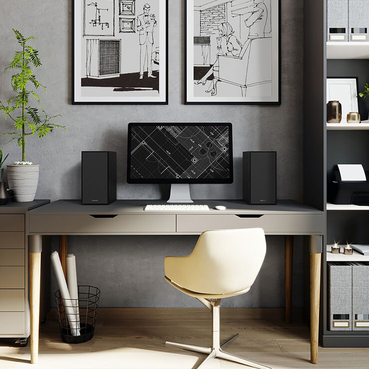 Klipsch R-40PM Monitor Activo Black  — Imagen 3 de 4