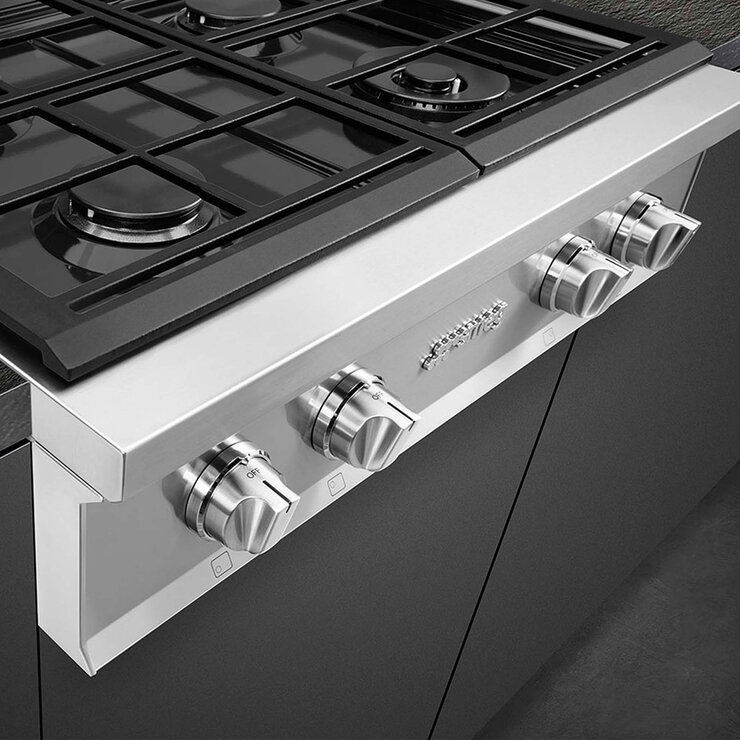Smeg Parrilla de gas 76cm — Imagen 4 de 4
