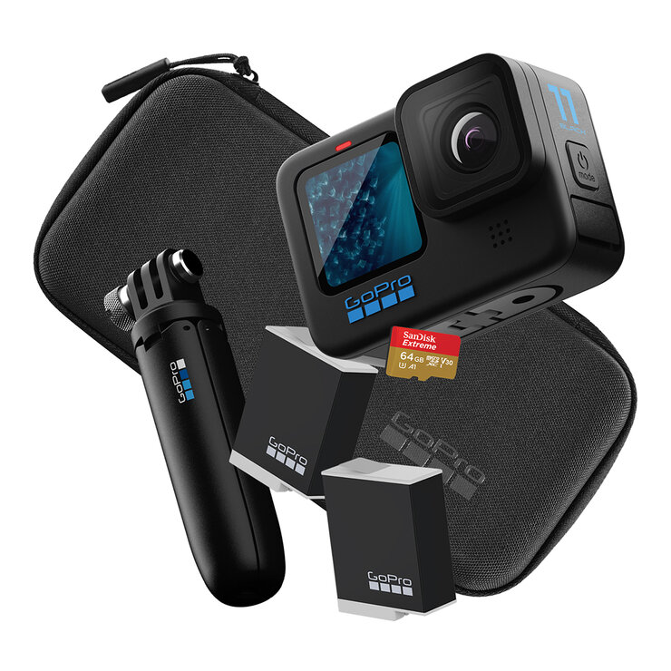 GoPro, Cámara de Acción Digital Hero 11 Black + Accesorios — Imagen 1 de 4