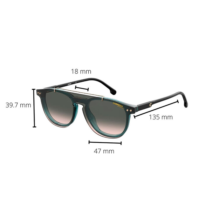 Carrera CA 2024T/CS Armazón oftálmico Clip on — Imagen 3 de 4