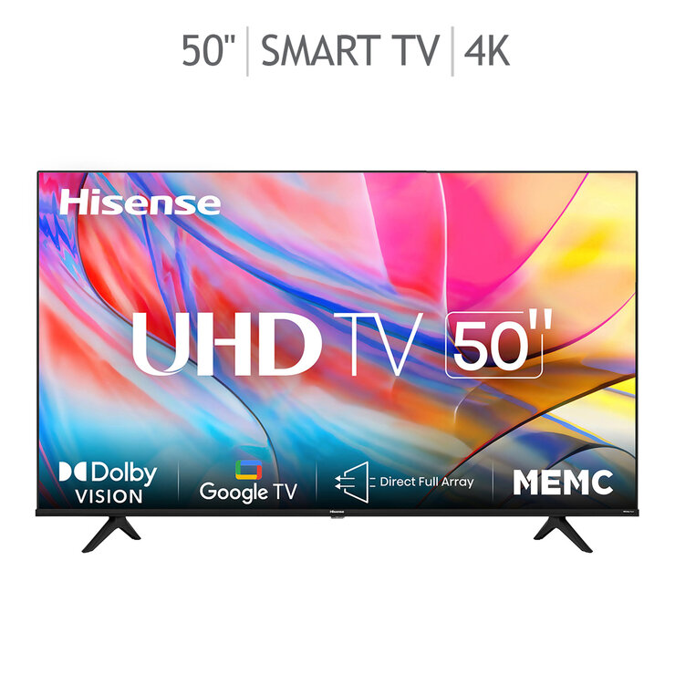 Hisense Pantalla 50" 4K UHD Smart TV — Imagen 1 de 4