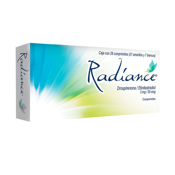 Radiance 3 mg / 30 mcg con 28 Comprimidos — Imagen 3 de 3