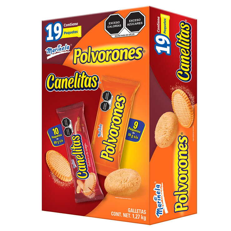 Mix Canelitas-Polvorones 19p 1266g — Imagen 1 de 3