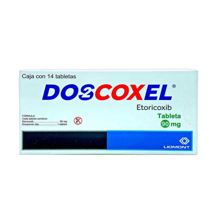 Doscoxel 90 mg 14 Tabletas — Imagen 2 de 3