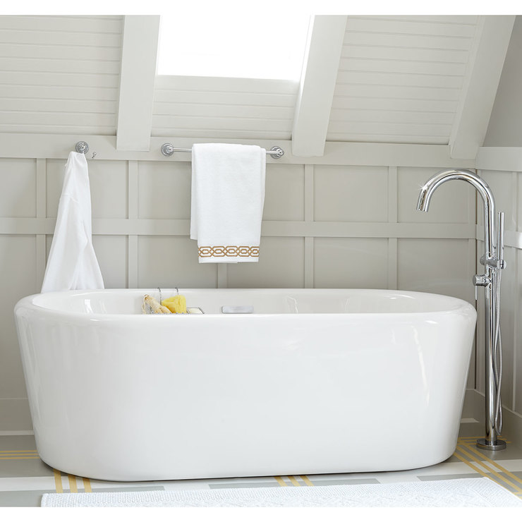 American Standard, Monomando Alto para Tina a Piso con Regadera Manual Serin — Imagen 2 de 4