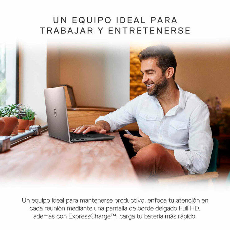Laptop Vostro 11th Gen Intel® Core™ i5-11320H 8 GB, 1 x 8 GB, DDR4, 3200 MHz NVIDIA® GeForce® MX450 with 2GB GDDR5 graphics memory — Imagen 2 de 4
