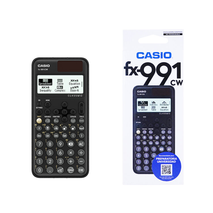 Casio Calculadora Científica FX-991CW — Imagen 3 de 3