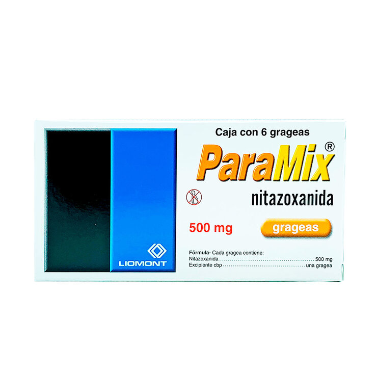 Paramix 500 mg  6 grageas — Imagen 2 de 3