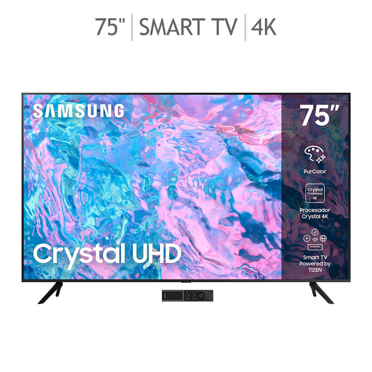 Samsung Pantalla 75" 4K UHD Smart TV — Imagen 1 de 4