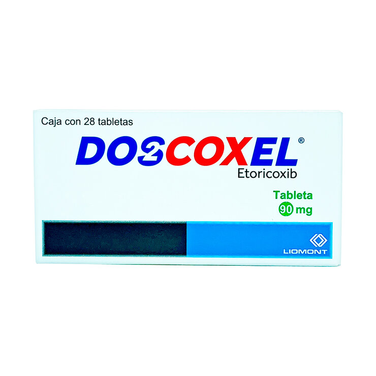 Doscoxel 90 mg 28 tabletas — Imagen 2 de 3