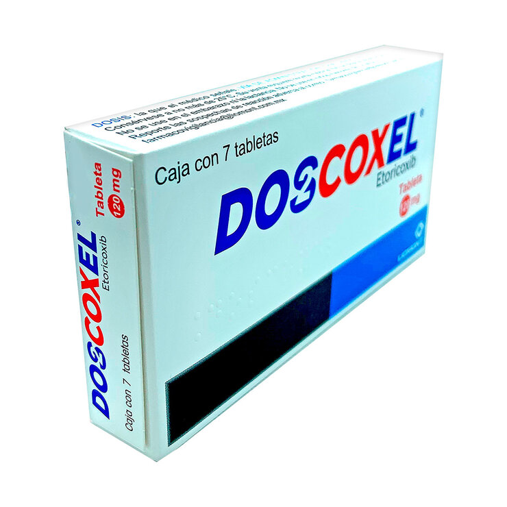 Doscoxel 120 mg 7 tabletas — Imagen 2 de 2