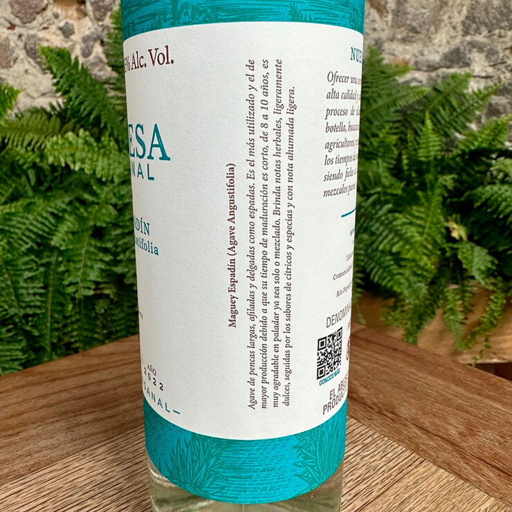 Mezcal Promesa Espadín 750 ml — Imagen 2 de 4