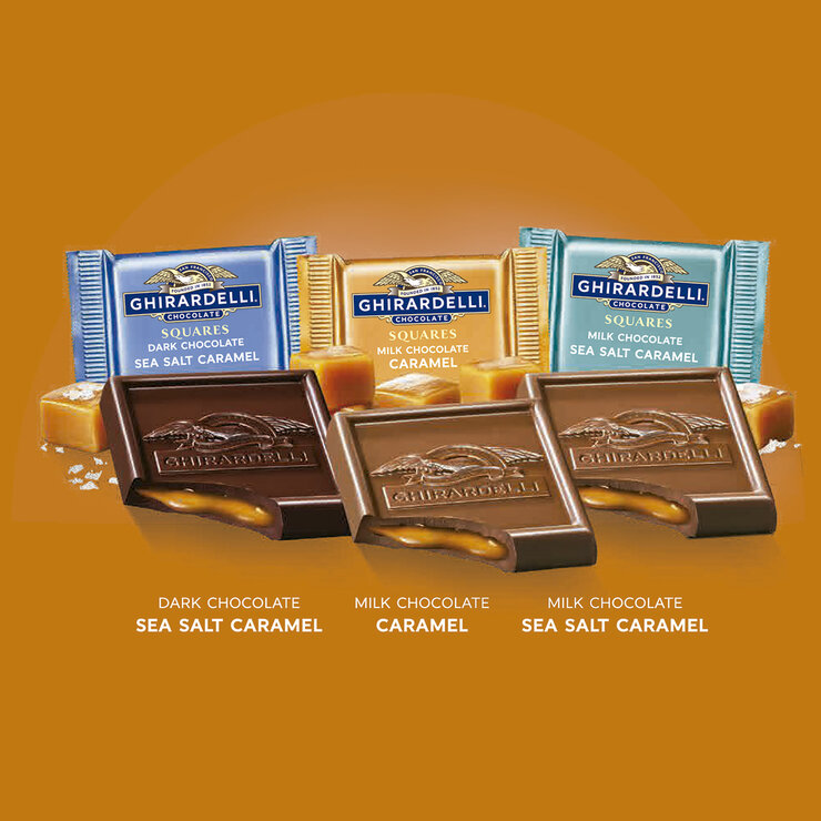 Chocolate Ghirardelli Relleno de Caramelo 604g — Imagen 2 de 3